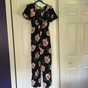 floral jumpsuit